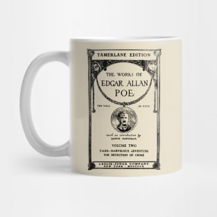 poe book cover Mug